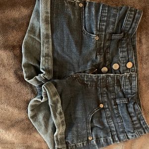 Mossimo Dark Blue Jean Shorts